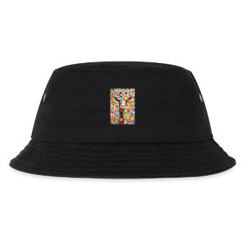 Girafe arc-en-ciel - Bob Enfant - noir - Devant