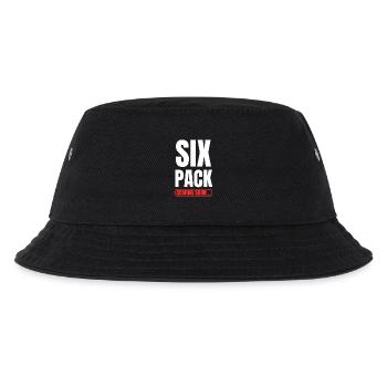 Six Pack coming soon! Fitness Motivation Sport - Kinder Bucket Hat - Schwarz - Vorne