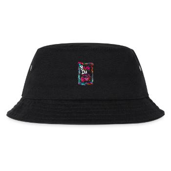 Bevor Du fragst: NEIN! - Kinder Bucket Hat - Schwarz - Vorne