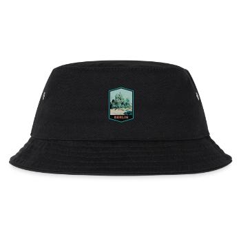 Illustration Dom des Berliner Doms - Kinder Bucket Hat - Schwarz - Vorne
