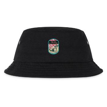 Luis de Camoes Artistic Street, Águeda - Kids’ Bucket Hat - black - Front