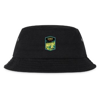 Illustration Commerce Square, Christmas in Lisbon - Kids’ Bucket Hat - black - Front