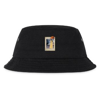 Voyageur Aventure Vanlife Route - Kinder Bucket Hat - Schwarz - Vorne
