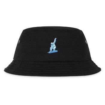 Skiing Winter Sports Ice Hockey Winter Skiers - Kids’ Bucket Hat - black - Front