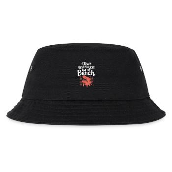 Pianist Klavierspieler - Kinder Bucket Hat - Schwarz - Vorne