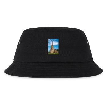 Haga Kirche (Haga kyrka) Göteborg Stadt Schweden - Kinder Bucket Hat - Schwarz - Vorne