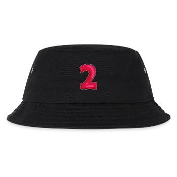 zwei - Kinder Bucket Hat - Schwarz - Vorne