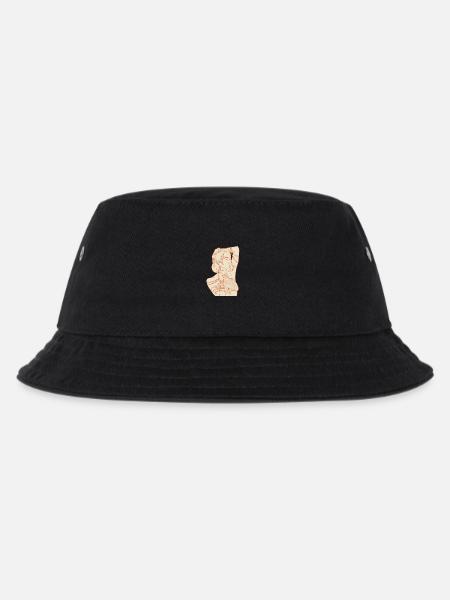 Femme linéaire recouverte d’or - Bob Enfant - noir