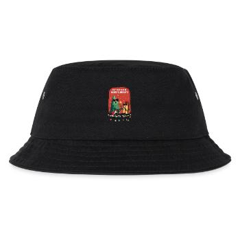 Fröhlich und hell - Kinder Bucket Hat - Schwarz - Vorne