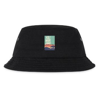 Kilimanjaro Vibes - Kinder Bucket Hat - Schwarz - Vorne