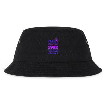 1992 - Kinder Bucket Hat - Schwarz - Vorne