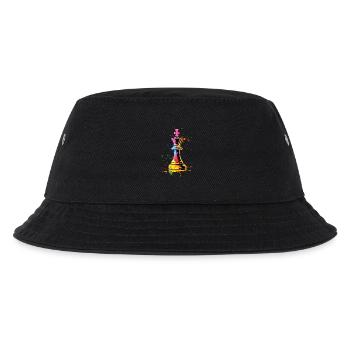 Schach Figur König Bunt - Kinder Bucket Hat - Schwarz - Vorne