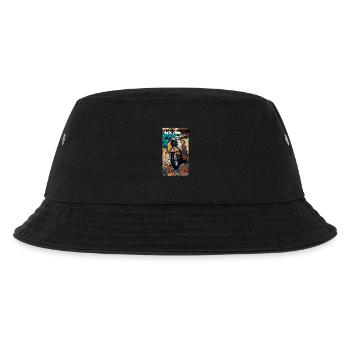 Schwalbe Tuning (yellow / rust) // Illustration - Kids’ Bucket Hat - black - Front