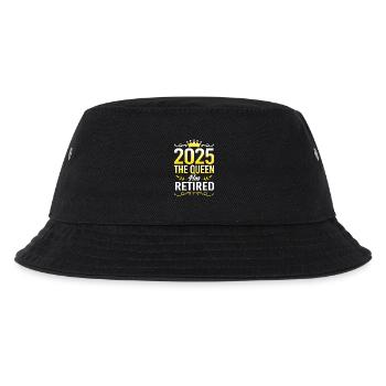 Retirement 2025 Pensioner Pension Pensioner - Kids’ Bucket Hat - black - Front