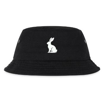 hase - Kinder Bucket Hat - Schwarz - Vorne