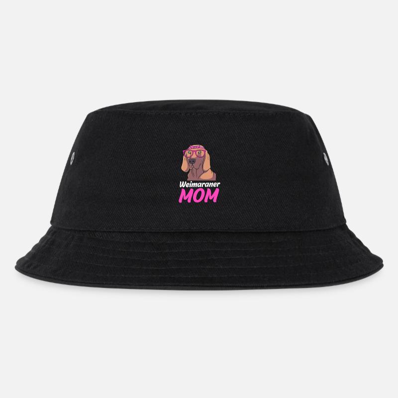 Weimaraner - Kinder Bucket Hat - Schwarz