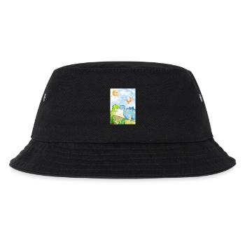 Dino - Kids’ Bucket Hat - black - Front