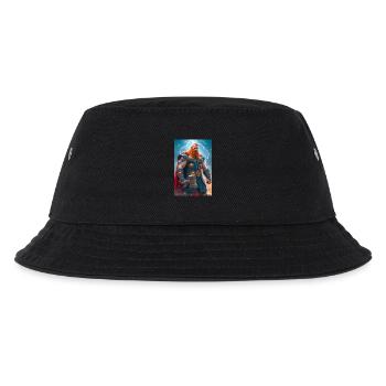 Thor Tonitruant dieu nordique puissant marteau Mjölni - Bob Enfant - noir - Devant