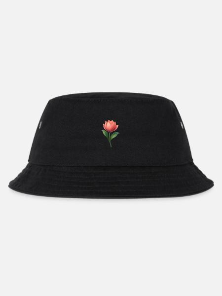 Beautiful flower - Kids’ Bucket Hat - black