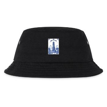 Utrecht the Dom - Kids’ Bucket Hat - black - Front