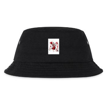 1000005585 - Kinder Bucket Hat - Schwarz - Vorne