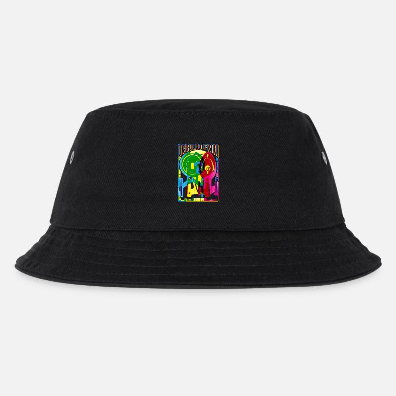 Geek-Stolz - Kinder Bucket Hat - Schwarz