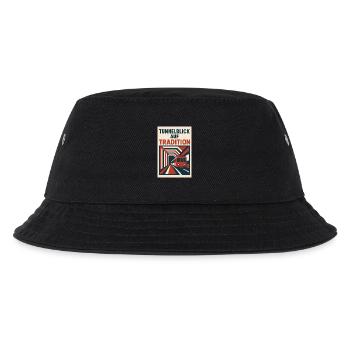 Tunnel vision on Tradition Ubahn - Kids’ Bucket Hat - black - Front