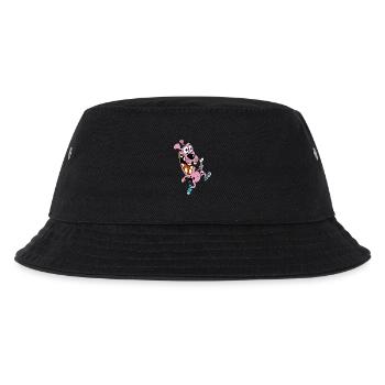 Relay race for a pink dog - Kids’ Bucket Hat - black - Front