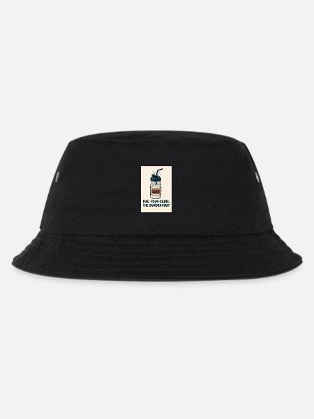 Saké et Gains Style Samurai - Bob Enfant - noir