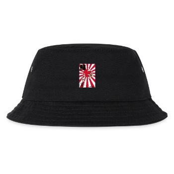 Koi Fisch Kunst nach japanischer Art - Kinder Bucket Hat - Schwarz - Vorne