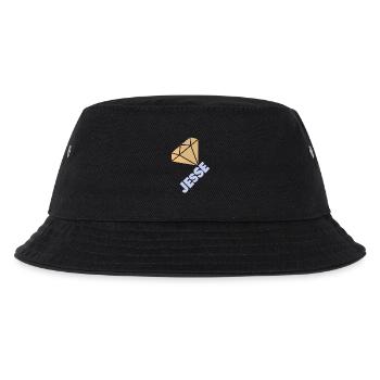 Edel Jesse - Kinder Bucket Hat - Schwarz - Vorne
