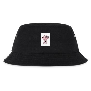 Posture du bouledogue musculaire rose - Bob Enfant - noir - Devant