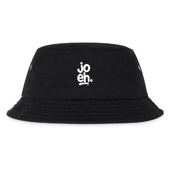 Jo eh – Mundart Spruch Wien Österreich Bayern - Kinder Bucket Hat - Schwarz - Vorne