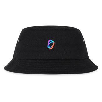 Future Fusion – Neon Flow Vibes - Kinder Bucket Hat - Schwarz - Vorne