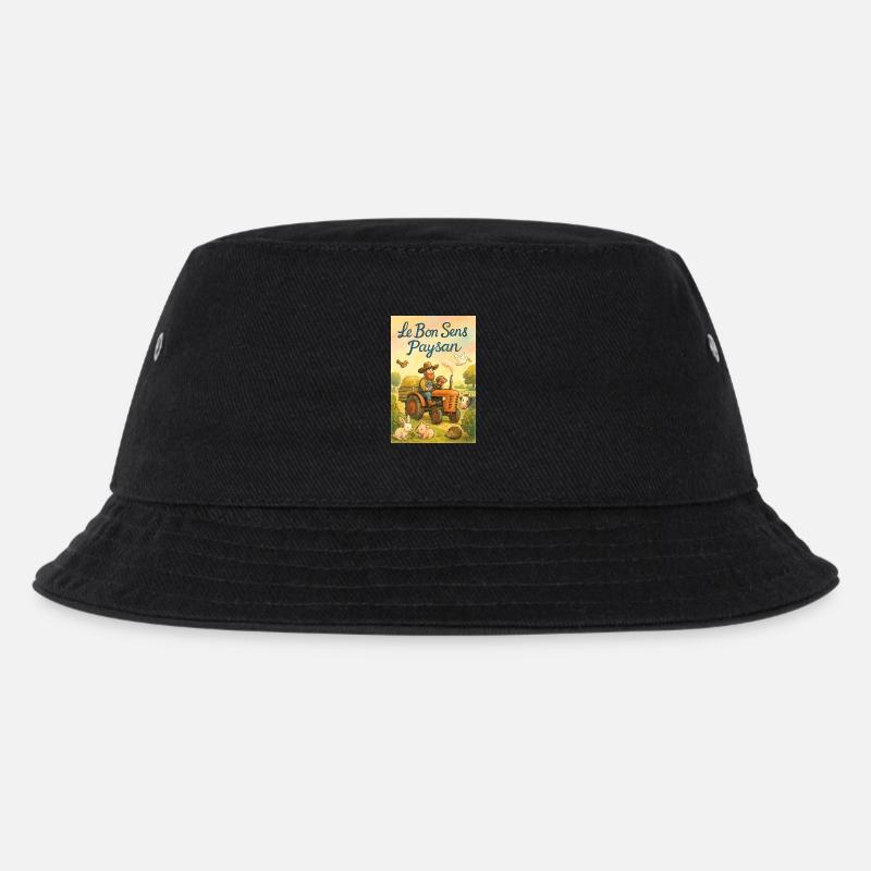 Bäuerlicher gesunder Menschenverstand - Kinder Bucket Hat - Schwarz