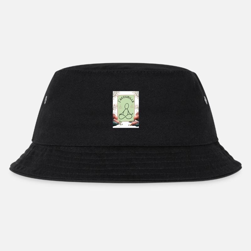 Begrüßungsflöte - Kinder Bucket Hat - Schwarz