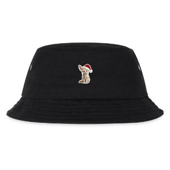 Kleiner Wuestenfuchs mit grossen Ohren - Kinder Bucket Hat - Schwarz - Vorne
