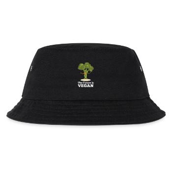 Die Zukunft ist vegan - Kinder Bucket Hat - Schwarz - Vorne