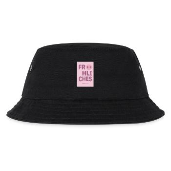 Frohes Neues Jahr – Neujahrsgruß Design - Kinder Bucket Hat - Schwarz - Vorne