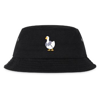 Wo sich Winde treffen – Chinesische Gans – Brunnen des Himmels - Kinder Bucket Hat - Schwarz - Vorne