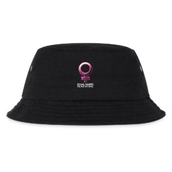 Equal Rights Are Not Optional Feminism - Kids’ Bucket Hat - black - Front