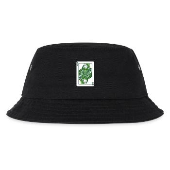 Queen Of Shamrock St Patrick's Irish - Kinder Bucket Hat - Schwarz - Vorne