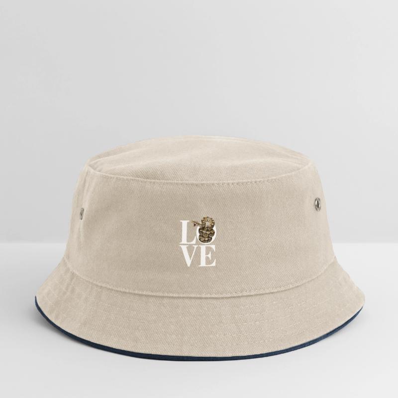 King Python Snakes LOVE Terrarium Python Kids’ Bucket Hat