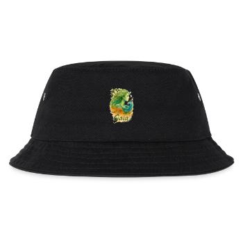 Gaia - Mother Nature - Tree of Life - Kids’ Bucket Hat - black - Front
