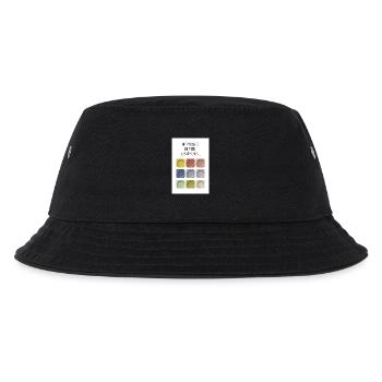 Dein Wunsch Dein Stil Dein Statement - Kinder Bucket Hat - Schwarz - Vorne