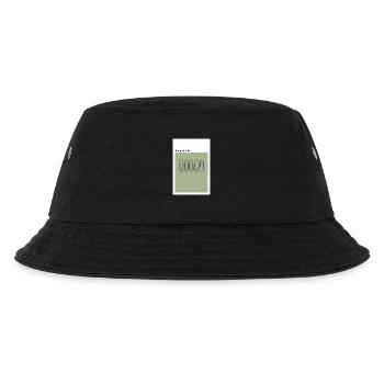 Chaos – German Style Minimal Poster Green - Kids’ Bucket Hat - black - Front