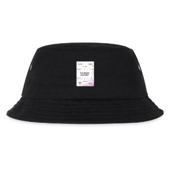 QUOTE. HUMOR. RESOLUTION. CHRISTMAS. YEAR - Kids’ Bucket Hat - black - Front