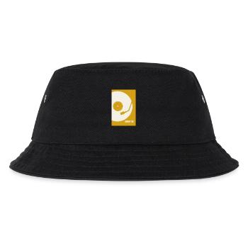 Spin Me Vinyl Turntable Retro Music Design - Kids’ Bucket Hat - black - Front