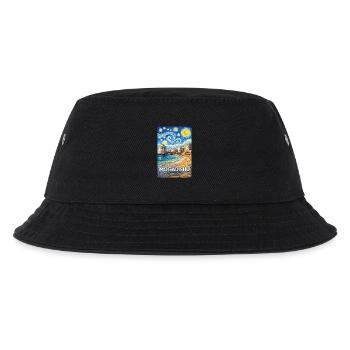 Mogadishu Somalia Starry Night - Kinder Bucket Hat - Schwarz - Vorne