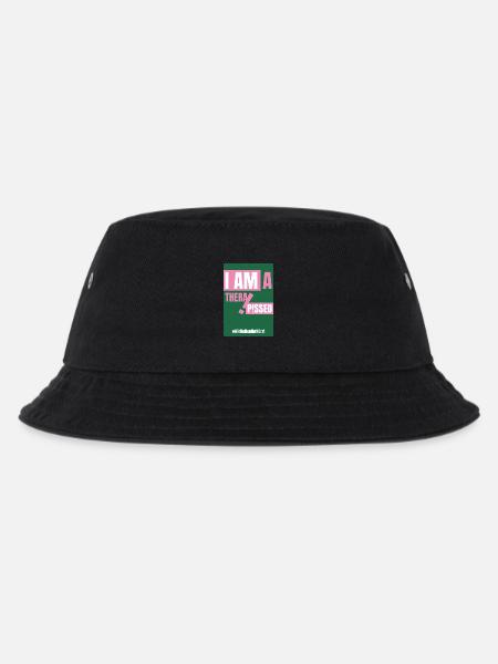 PSYCHO_01 - Kinder Bucket Hat - Schwarz